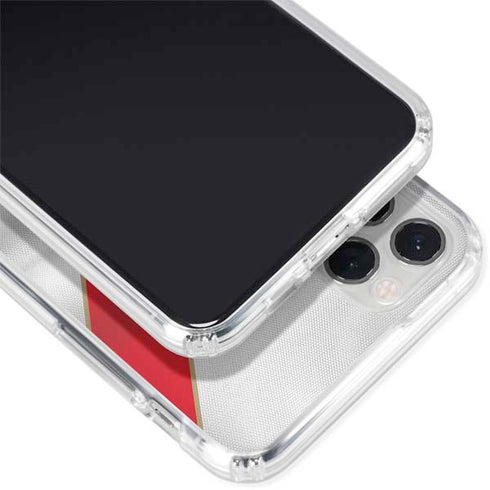 Peru Soccer Flag iPhone 11 Pro Clear Case