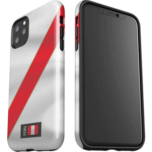 Peru Soccer Flag iPhone 11 Pro Max Impact Case