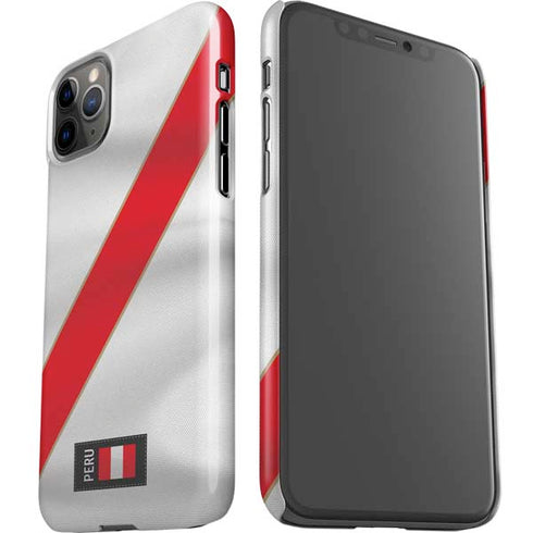 Peru Soccer Flag iPhone 11 Pro Max Lite Case
