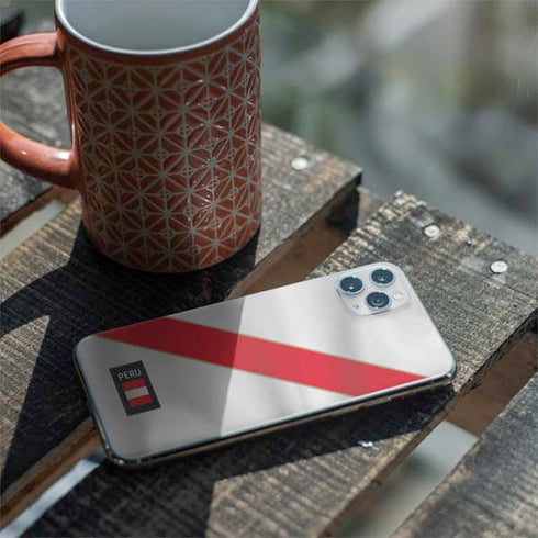Peru Soccer Flag iPhone 11 Pro Max Skin