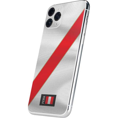 Peru Soccer Flag iPhone 11 Pro Skin