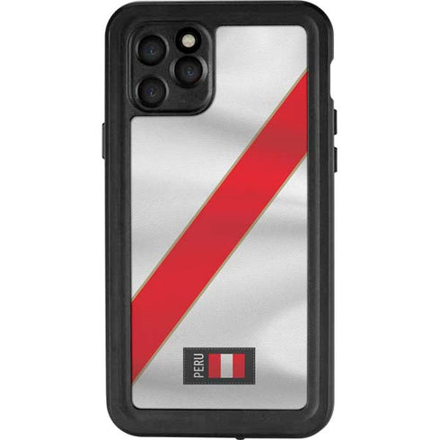 Peru Soccer Flag iPhone 11 Pro Waterproof Case