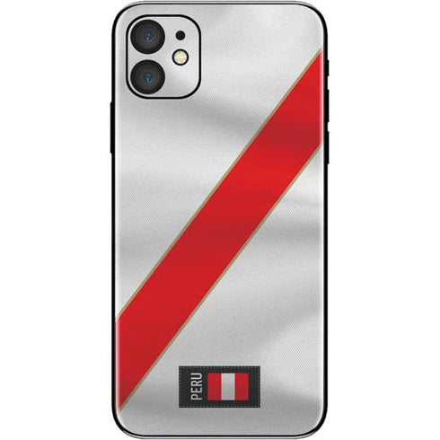 Peru Soccer Flag iPhone 11 Skin
