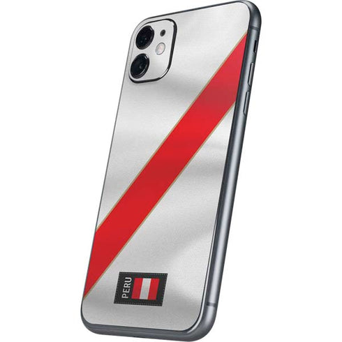 Peru Soccer Flag iPhone 11 Skin