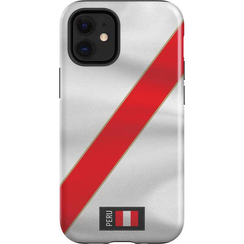 Peru Soccer Flag iPhone 12 Mini Impact Case