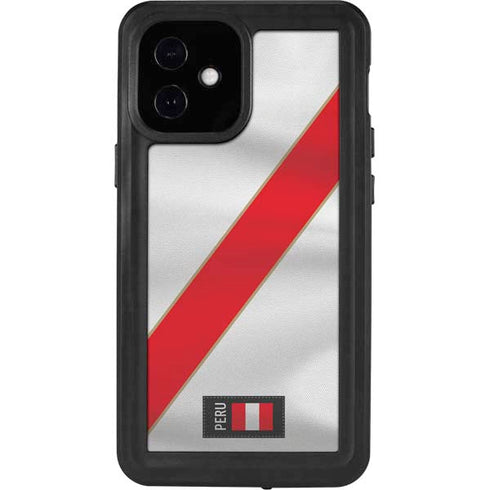 Peru Soccer Flag iPhone 12 Mini Waterproof Case
