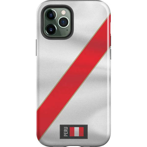 Peru Soccer Flag iPhone 12 Pro Impact Case