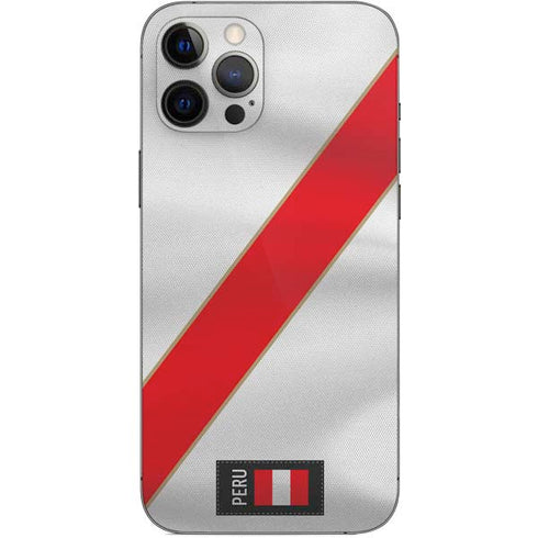 Peru Soccer Flag iPhone 12 Pro Max Skin