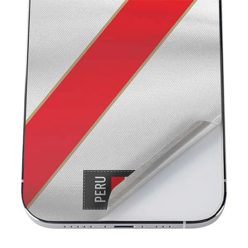 Peru Soccer Flag iPhone 12 Pro Max Skin