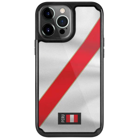 Peru Soccer Flag iPhone 13 Pro Cargo Case