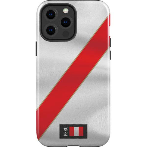 Peru Soccer Flag iPhone 13 Pro Max Impact Case