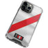Peru Soccer Flag iPhone 14 Pro Clear Case