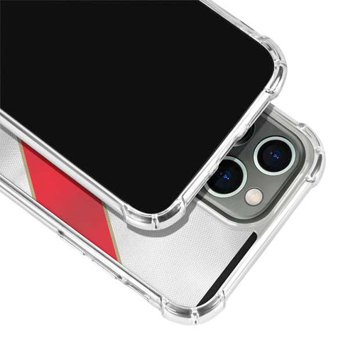 Peru Soccer Flag iPhone 15 Pro Max Clear Case