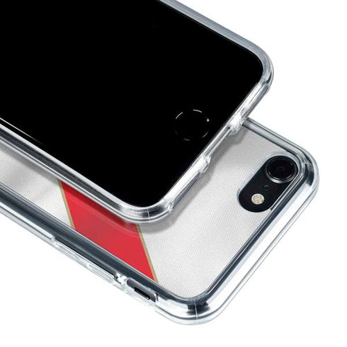 Peru Soccer Flag iPhone SE (2nd & 3rd Gen) Clear Case