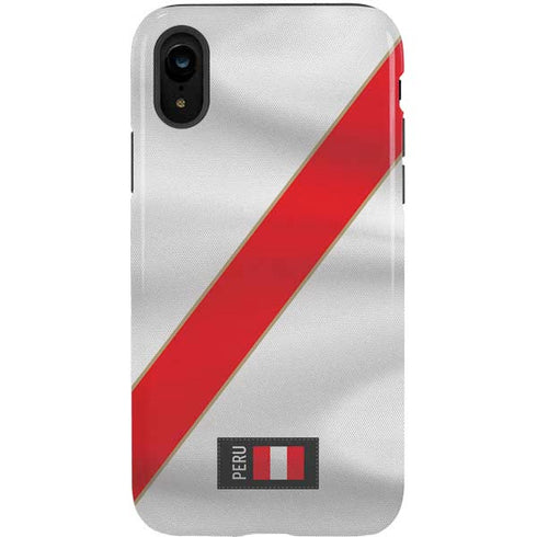 Peru Soccer Flag iPhone XR Pro Case