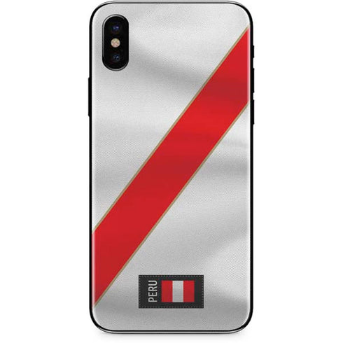 Peru Soccer Flag iPhone XS Max Skin