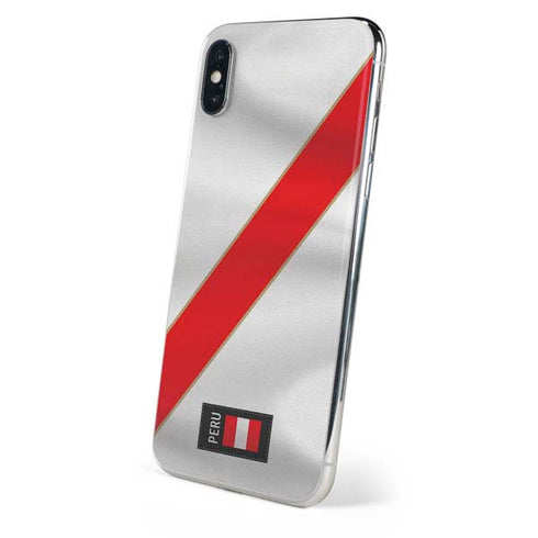 Peru Soccer Flag iPhone XS Skin