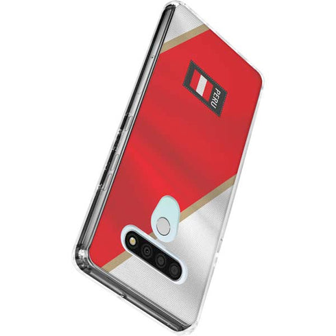 Peru Soccer Flag LG Stylo 6 Clear Case