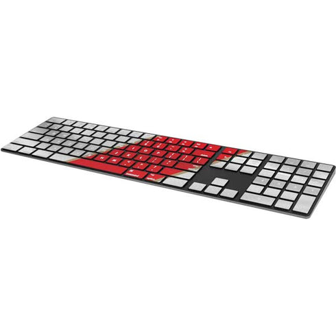 Peru Soccer Flag Magic Keyboard with Numeric Keypad Skin