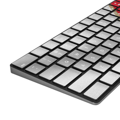 Peru Soccer Flag Magic Keyboard with Numeric Keypad Skin