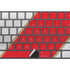 Peru Soccer Flag Magic Keyboard with Numeric Keypad Skin