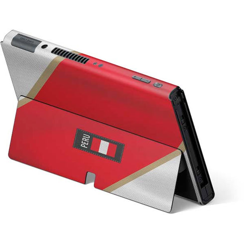 Peru Soccer Flag Nintendo Switch OLED (2021) Skin