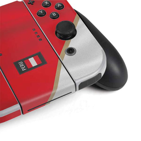 Peru Soccer Flag Nintendo Switch OLED (2021) Skin