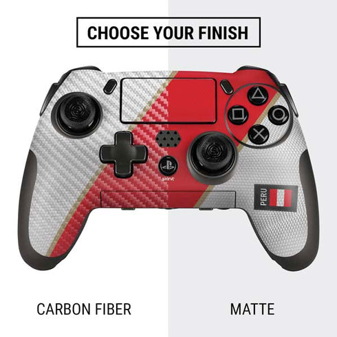 Peru Soccer Flag PlayStation Scuf Vantage 2 Controller Skin