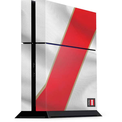 Peru Soccer Flag PS4 Console Skin