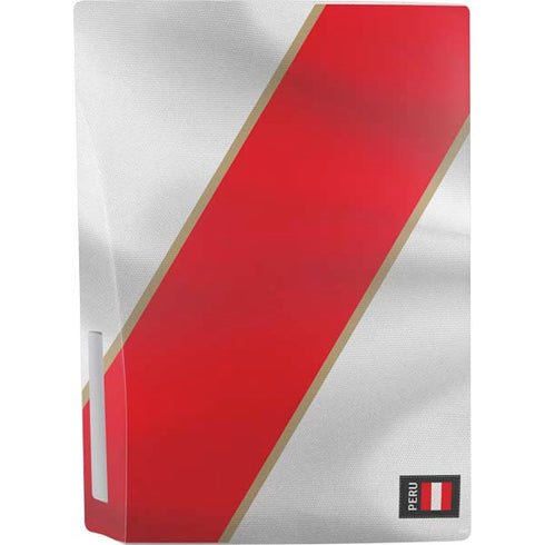Peru Soccer Flag PS5 Console Skin