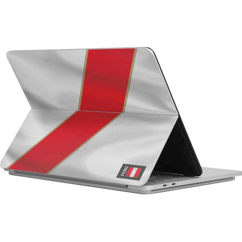 Peru Soccer Flag Surface Laptop Studio Skin