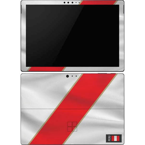 Peru Soccer Flag Surface Pro 6 Skin