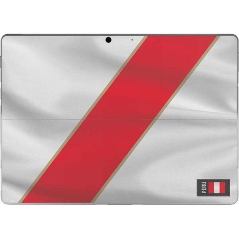 Peru Soccer Flag Surface Pro 9 Skin