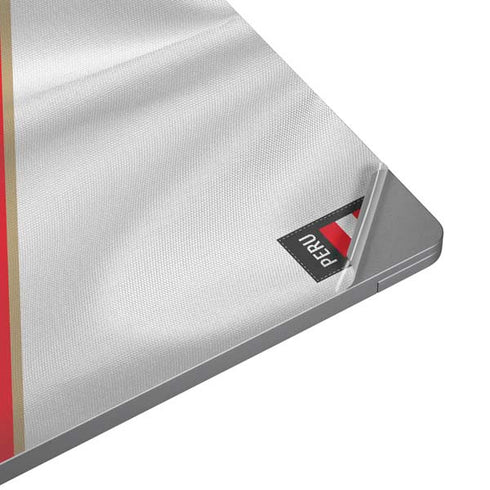 Peru Soccer Flag Universal Laptop 15in (12.2 x 8.8in) Skin