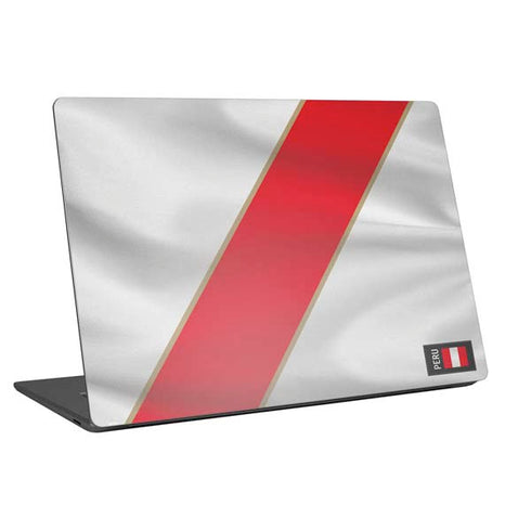 Peru Soccer Flag Universal Laptop 18in (14.6 x 10.6in) Skin