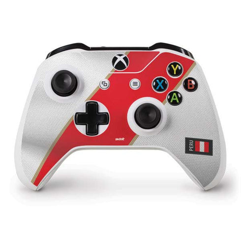 Peru Soccer Flag Xbox One S Controller Skin