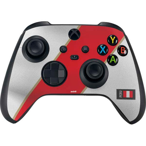Peru Soccer Flag Xbox Series X Controller Skin