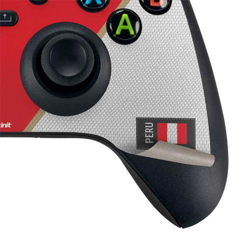 Peru Soccer Flag Xbox Series X Controller Skin