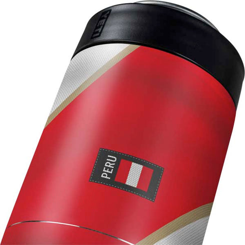 Peru Soccer Flag Yeti Colster Can Insulator Skin