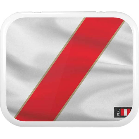 Peru Soccer Flag YETI Roadie 24 Hard Cooler Skin