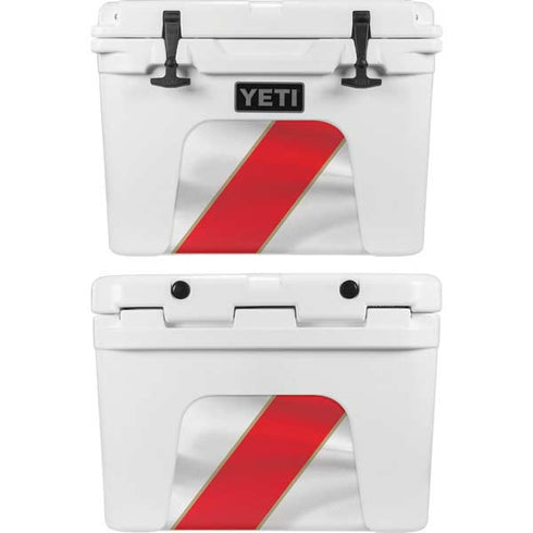Peru Soccer Flag YETI Tundra 35 Hard Cooler Skin