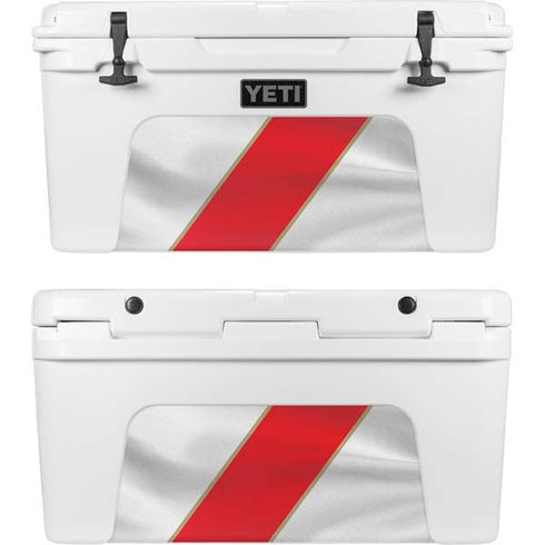 Peru Soccer Flag YETI Tundra 65 Hard Cooler Skin