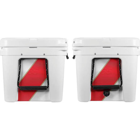 Peru Soccer Flag YETI Tundra 65 Hard Cooler Skin