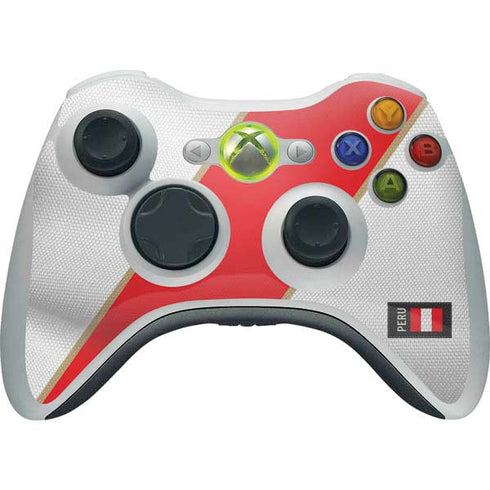 Peru Soccer Flag Xbox 360 Wireless Controller Skin