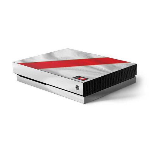 Peru Soccer Flag Xbox One X Console Skin