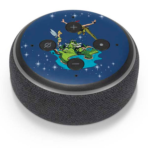 Disney Peter Pan and Tinker Bell in Neverland Amazon Echo Dot Skin