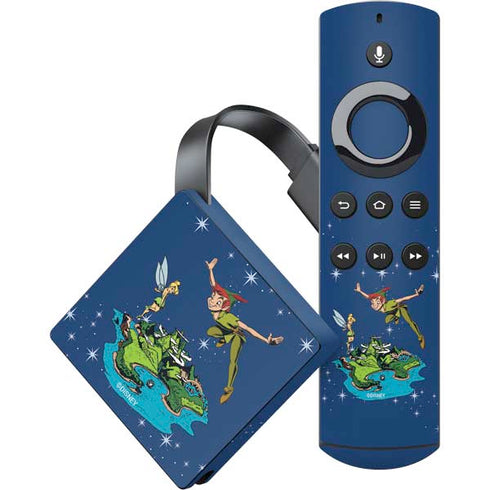 Disney Peter Pan and Tinker Bell in Neverland Amazon Fire TV Skin