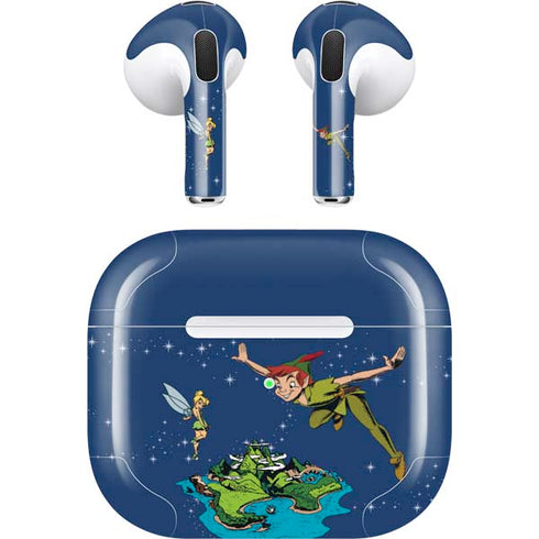 Disney Peter Pan and Tinker Bell in Neverland Apple AirPods (3rd Gen 2021) Skin