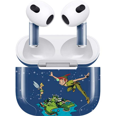 Disney Peter Pan and Tinker Bell in Neverland Apple AirPods (3rd Gen 2021) Skin