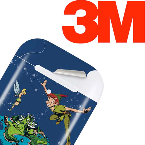 Disney Peter Pan and Tinker Bell in Neverland Apple AirPods Skin